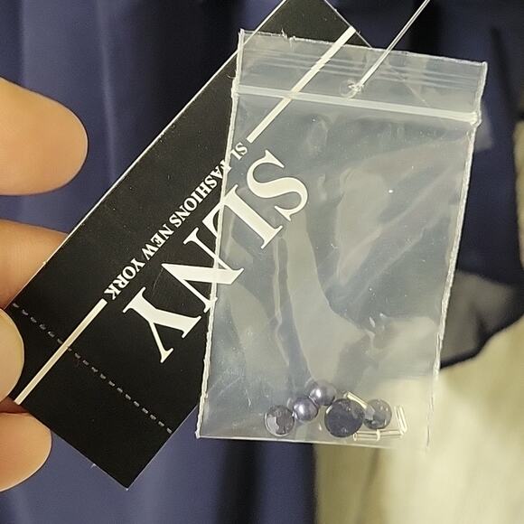 S.L. Fashions Sheer Chiffon Sleevless Dress With Sheer Jacket Womens Size 10 NWT - Picture 5 of 13